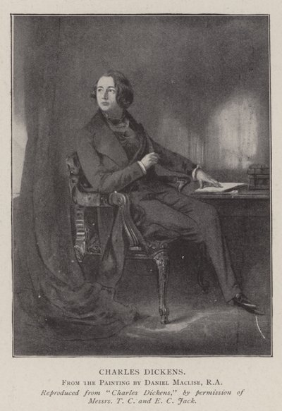 Charles Dickens by Daniel Maclise